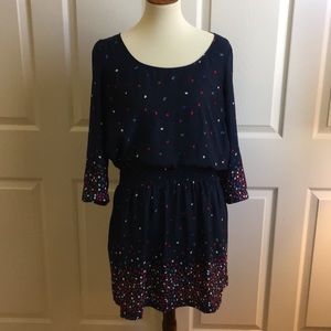 Cooperative 3/4 Sleeve geo print dress